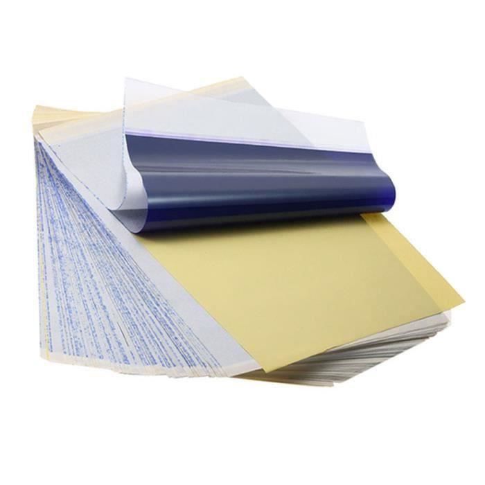 Papier de stencil thermique pour papier de transfert A4 pour application de tatouage bh