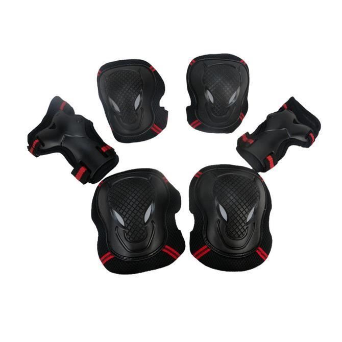 Genouillères BMX vélo et coudières avec Guards poignet de protection Gear Set huanlemusi445