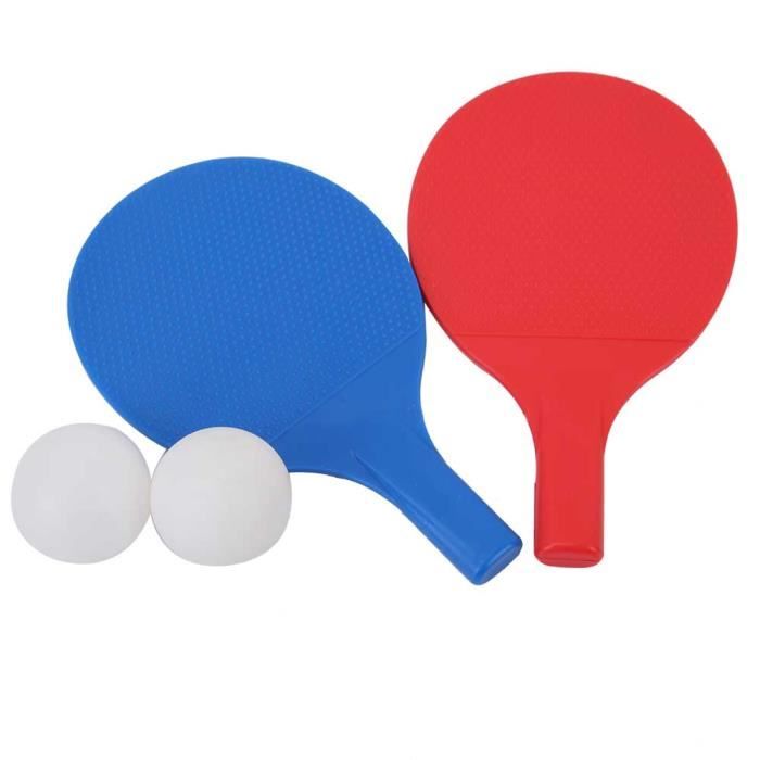 INGSHOP© Set de Raquette de Tennis de Table pour Enfants Pagaies de Tennis de Table avec 2 Balles de Ping Pong