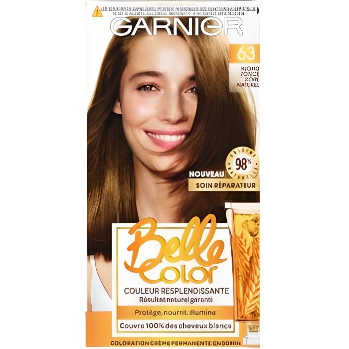 GARNIER Coloration 63 Blond Foncé Doré Naturel