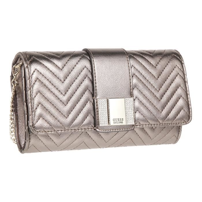 GUESS Pochette Argent Femme