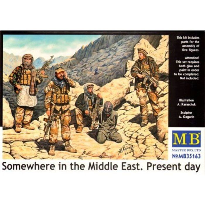 Figurines militaires : Quelque part en Afghanis...