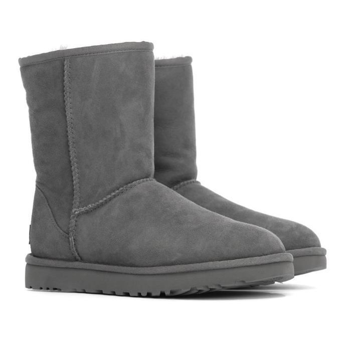 UGG Bottes Classic Short II Gris femme