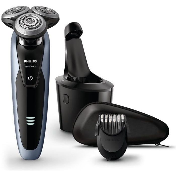 PHILIPS S9211/32 - Rasoir électrique Philips Série 9000 - Etanche - Système de lames V-Track PRO - 8 directions - ContourDetect
