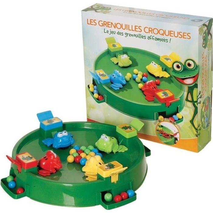 Jeu de Grenouilles Croqueuses