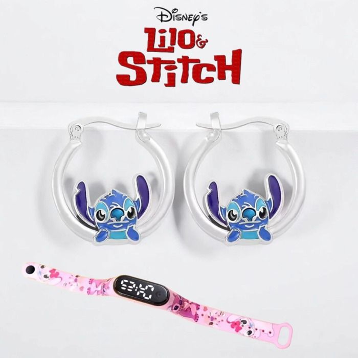 Boucles D'oreilles Fille Licorne Argenté Et Rose à Strass • Petites Pirates
