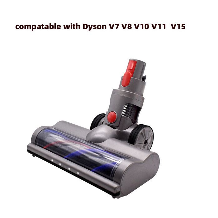 Brosse rouleau de rechange compatible avec aspirateur sans fil Vactidy V8, rouleau en métal pour nettoyage en profondeur de tapis et élimination efficace de la poussière