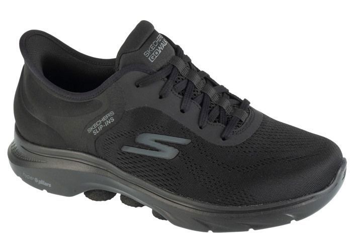 Skechers Baskets Homme - Noir - Skechers Go Walk 7 - Valin