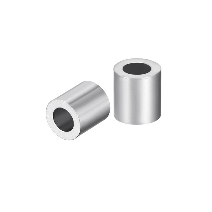 100 Manchons Aluminium Pour Câble 4mm - Jonction Câble Métallique