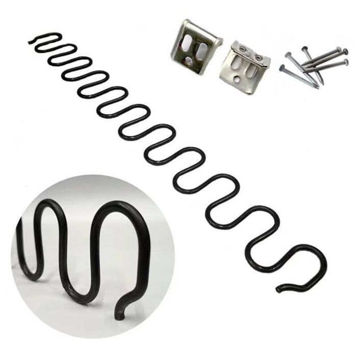 Ressorts de rechange pour canapé 2 pièces de 50 cm kit de fixation