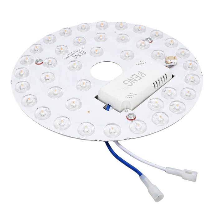 18W LED ventilateur de plafond lumière rénovation 3CCT 3000K 4200K 6500K pour lumière de ventilateur lustre applique - Tmishion
