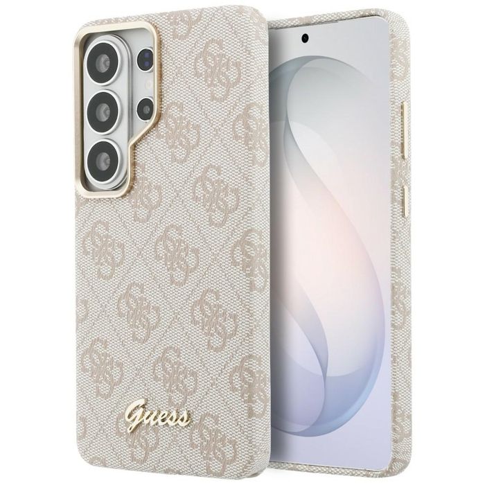 Coque Guess 4G Script MagSafe pour Samsung Galaxy S26 Ultra