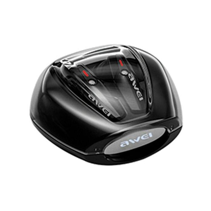 Casque Bluetooth - AWEI - T25 - TWS - Station daccueil - Noir