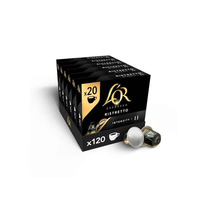 LOr Espresso Café - 120 Capsules Ristretto n° 11 LOr Espresso Café - 120 Capsules Ristretto n° 11