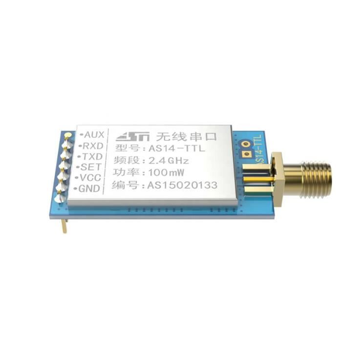 Module RF NRF24L01+ PA+LNA 2.4GHz - Portée Jusqu'à 1100m, Communication Point à Point/Étoile - Pour Arduino, IoT