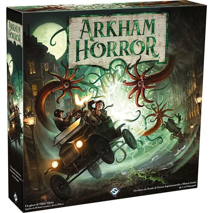 Asmodee Arkham Horror Jeu de Table en Italien - Cdiscount Jeux - Jouets