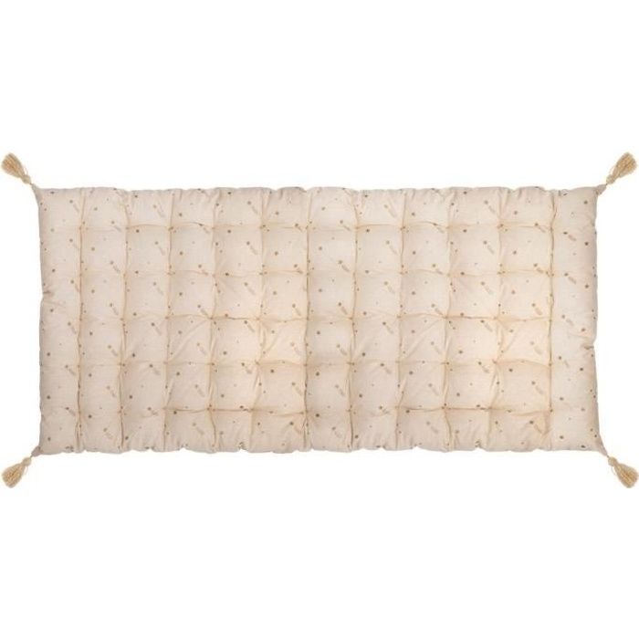 Matelas de sol - Doré - 60x120 - Coton - Rectangulaire - Contemporain