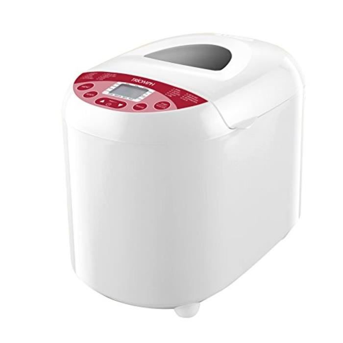 Triomph ETF1846 Machine à pain, 550 W, 1 Kilogram, Blanc/Rouge