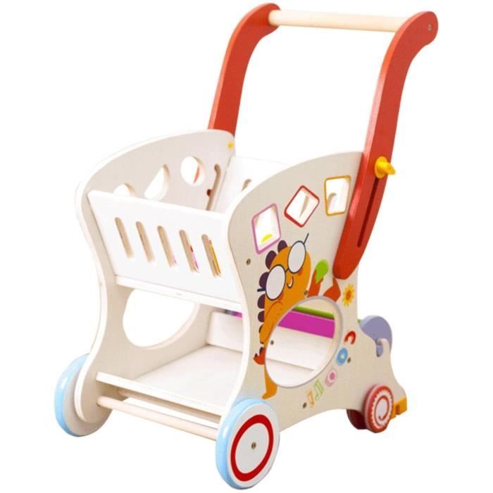 Trotteur Bebe Trotteur En Bois Pour Bebe Chariot Enfant Trotteur Bebe Fille Garcon Chariot De Marche Pour 1 3 Ans 287 Cdiscount Puericulture Eveil Bebe