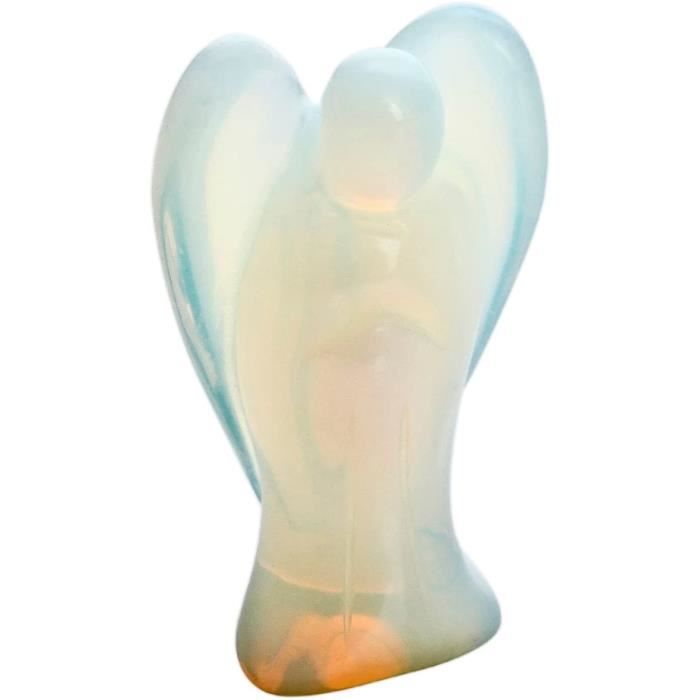 KYEYGWO Ange Gardien en Pierre, Statuette de Porte-Bonheur Ange de Poche Décoratif en Pierre Semi-Précieuse pour Protection 1.5, Lot de 2, Labradorite/Howlite Turquoise Bleue KYEYGWO Ange Gardien en Pierre, Statuette de Porte-Bonheur Ange de Poche Décoratif en Pierre Semi-Précieuse pour Protection 1.5, Lot de 2, Labradorite/Howlite Turquoise Bleue