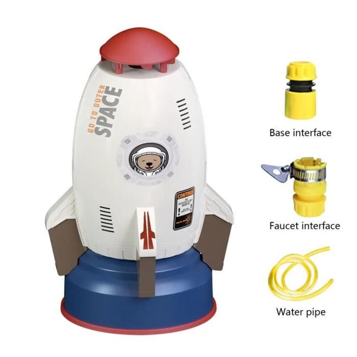 Lanceur De Fusée Jouet Enfant Avec 6 Fusées Mousse & 3 Avions - Jeu Extérieur Saut & Lancement STEM
