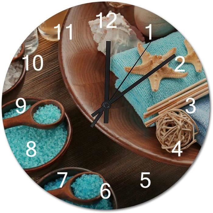 Dekory Horloge Murale Grande Etoile En Métal 90 cm - Maison