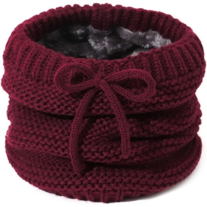 Cache Cou Moto Bandana Femme NLAND Cache Cou Femme Tour De Cou Avec Doublé Polaire Tricot Echarpe Unisexe Foulard Polaire Homme Snood Femme Pour Activités En Plein Air, Beige, Taille Unique Tour