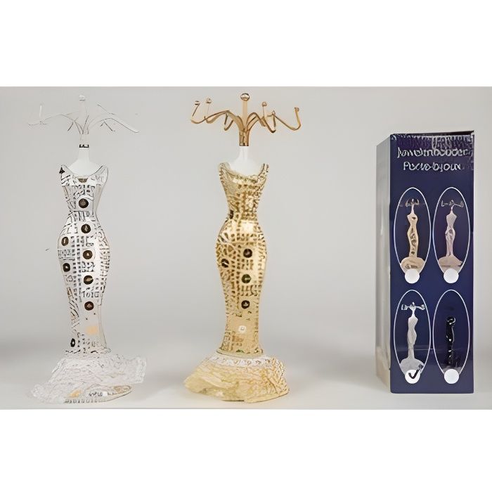 Porte Bijoux, Support Présentoir à Bijoux Collier Bracelet Cadeau Femme - Un Grand Marché