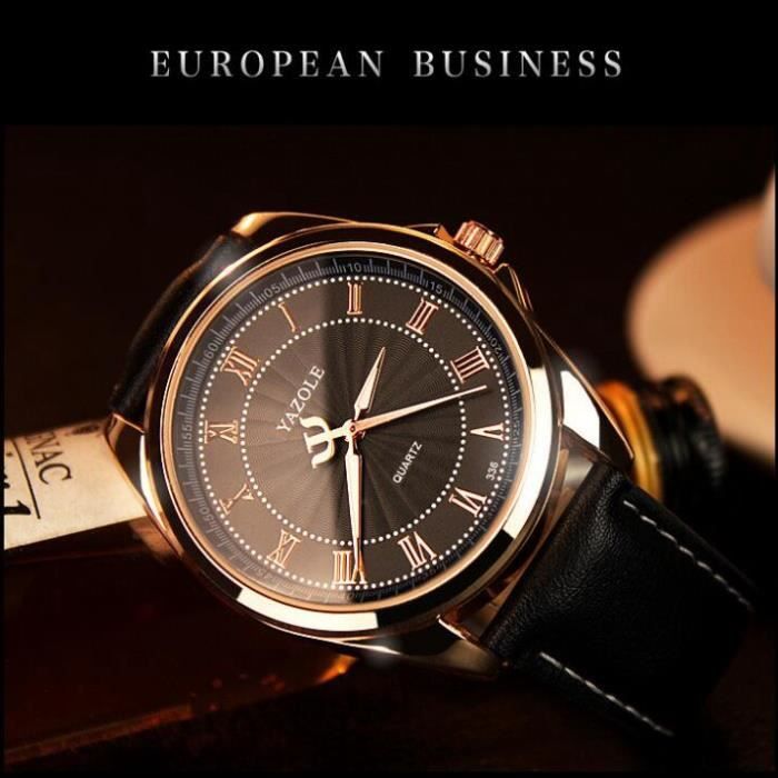 Montre Bracelet Montre Yazole Homme YAZOLE Montres Pour Hommes Top