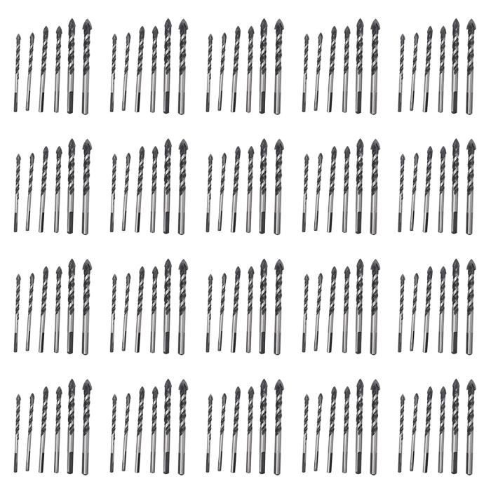 Forets Pour Maçonnerie - Béton, Pierre, Brique - Silverline 13550-C - Neuf
