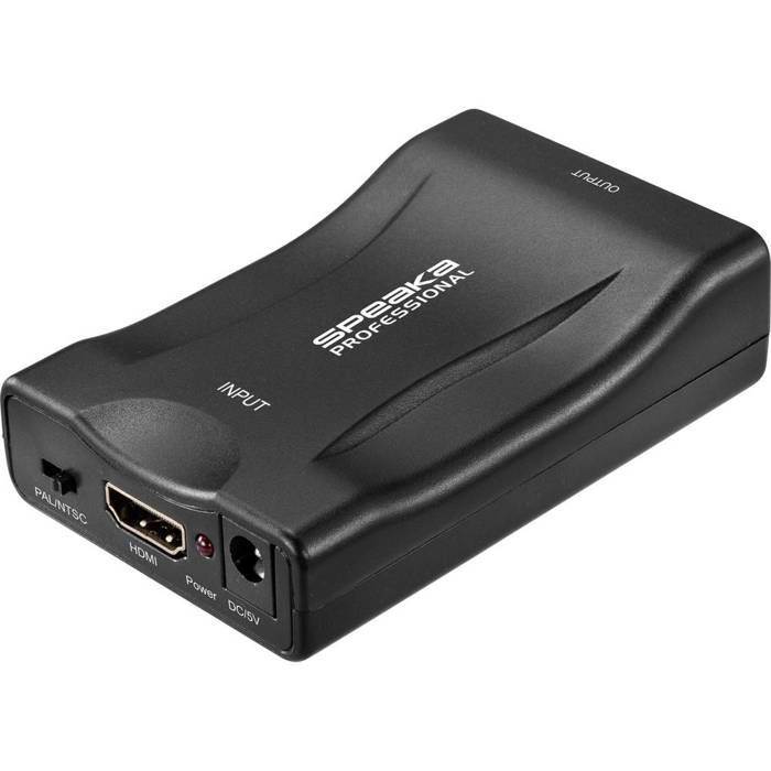 SpeaKa Professional AV Convertisseur SP-9430148 [HDMI - péritel] 1920 x 1080 Pixel
