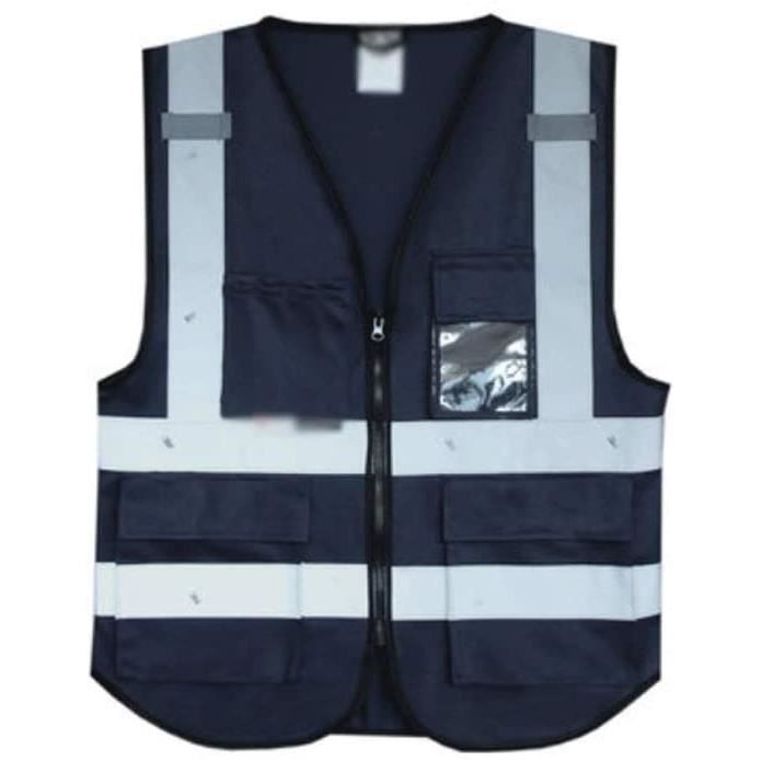 Accessoire Auto Haute Visibilité Gilet De Sécurité Réfléchissant BMW - Set 2 Pièces Haute Visibilité Jaune - Taille Unique XL Vêtement Sécurité Conducteur