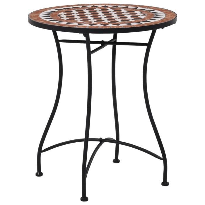 vidaXL Table de bistro 60 cm - vue 2