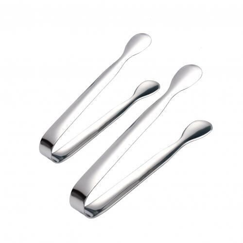 Pinces De Service En Inox Et PP - 23.5 Cm - Forme Originale - Pour Cuisine Ou Barbecue