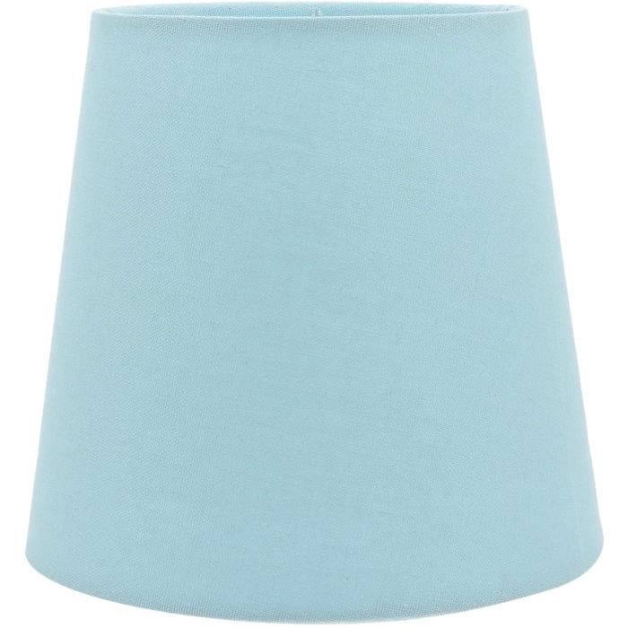 Abat-jour Plastique Incliné Orange Pour Lampe De Chevet/bureau - 13x11x9cm, Diamètre Trou 40mm