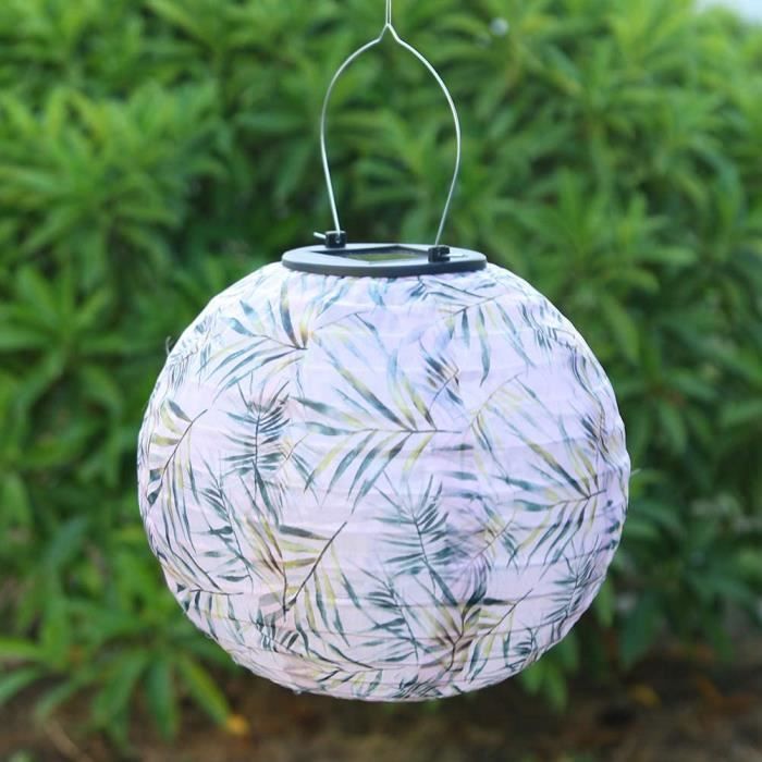 Lot De 5 Lampions Solaires LED D'extérieur étanches - Lanterne De