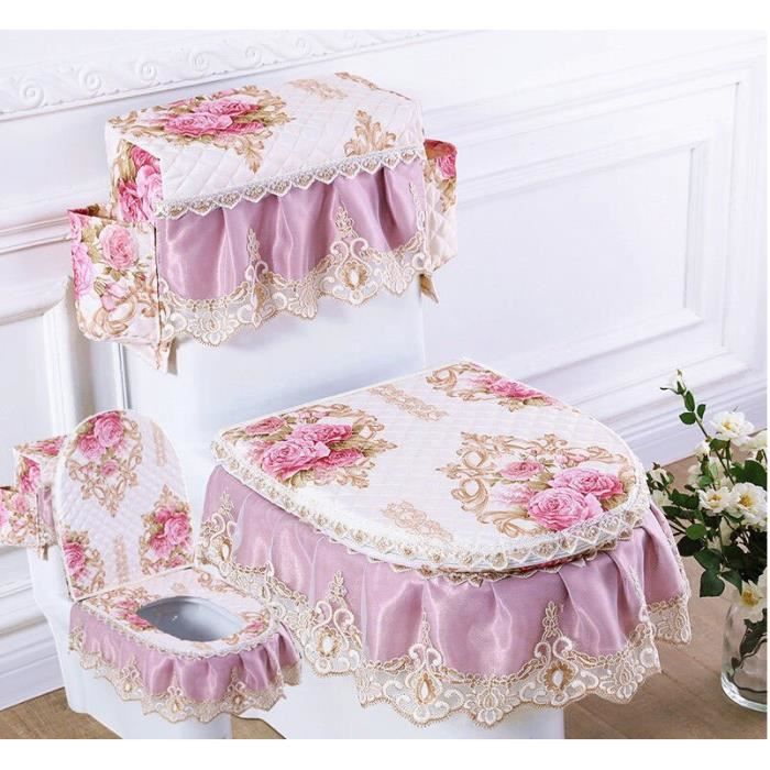 Lot De 10 Housses De Siège De Toilette En Forme De O - Douces, Colorées Et Chaudes - Parfaites Pour L'hiver