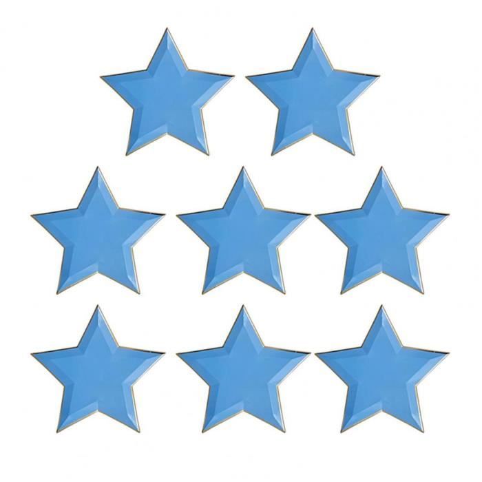 Fleur Plumeria En Bois Bleu Foncé - Découpe Laser - Déco Choix De Taille