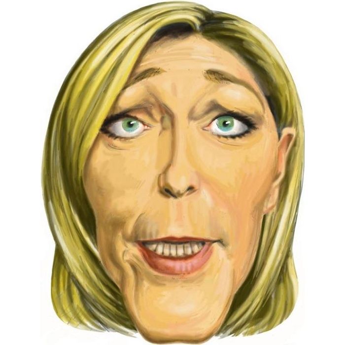 Cesar F070 Masque En Carton Marine Le Pen Cdiscount Jeux Jouets Cesar F070 Masque En Carton Marine Le Pen Cdiscount Jeux Jouets