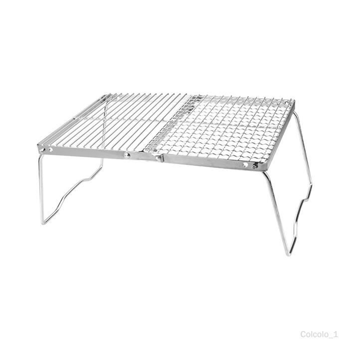 Barbecue À Charbon Pliable Avec Plaques De Rangement, Grill Charbon De