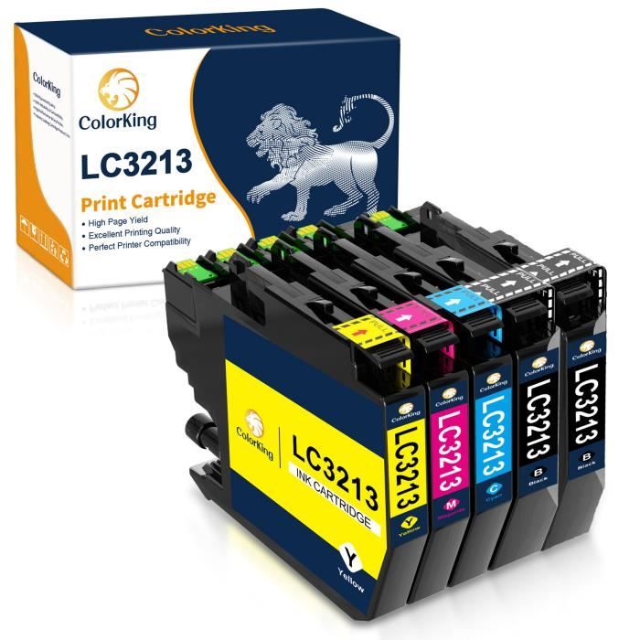 Nextpage LC3213XL Tintenpatronen-Set – 8 Patronen (2 Schwarz, 2 Cyan, 2 Magenta, 2 Gelb), Kompatibel Mit Brother DCP-J572DW, MFC-J497DW U. A., Bis Zu 400 Seiten Pro Farbe