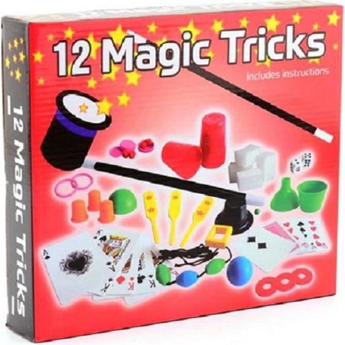 Boîte de magie pour enfant magicien - Destockage - Durée du jeu 20