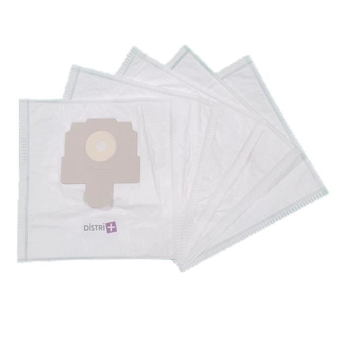 Sac aspirateur - Tornado - Serenys - Pochette de 5 sacs - Microfibre - Compatible avec plusieurs modèles