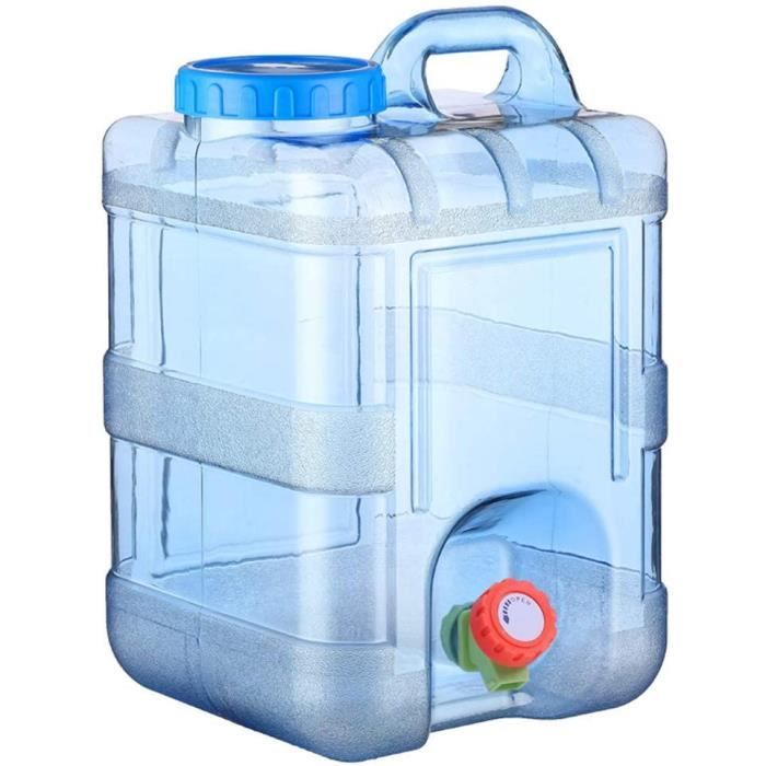 Bidon d'eau alimentaire portable - DLZAOAO - 10L - Matériau PC de