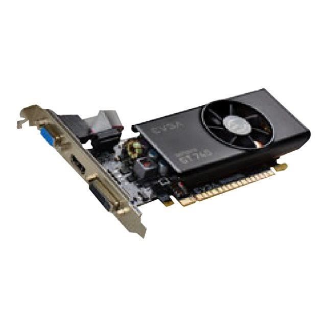 EVGA NVIDIA GEFORCE GT 740 2 GB NVIDIA GEFORCE GT Cdiscount Informatique