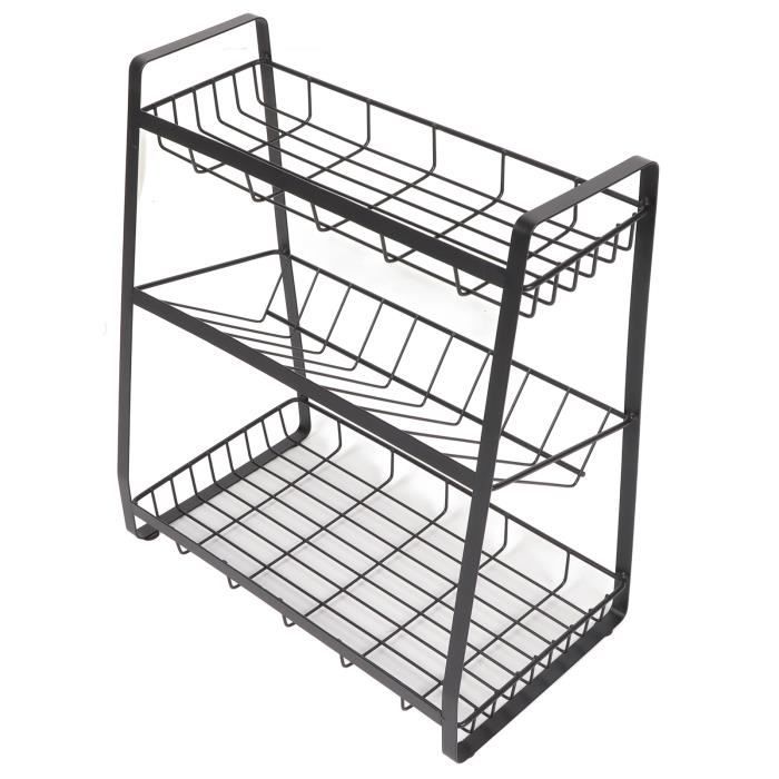 Homewit Organisateur à épices En Acrylique Transparent De
