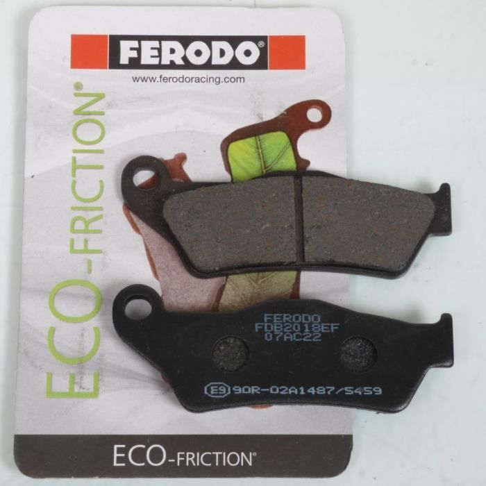 Plaquettes De Frein Avant Ferodo - Pour Kawasaki KLE 500 (1991-2007) - Métal Fritté - Garantie 2 Ans