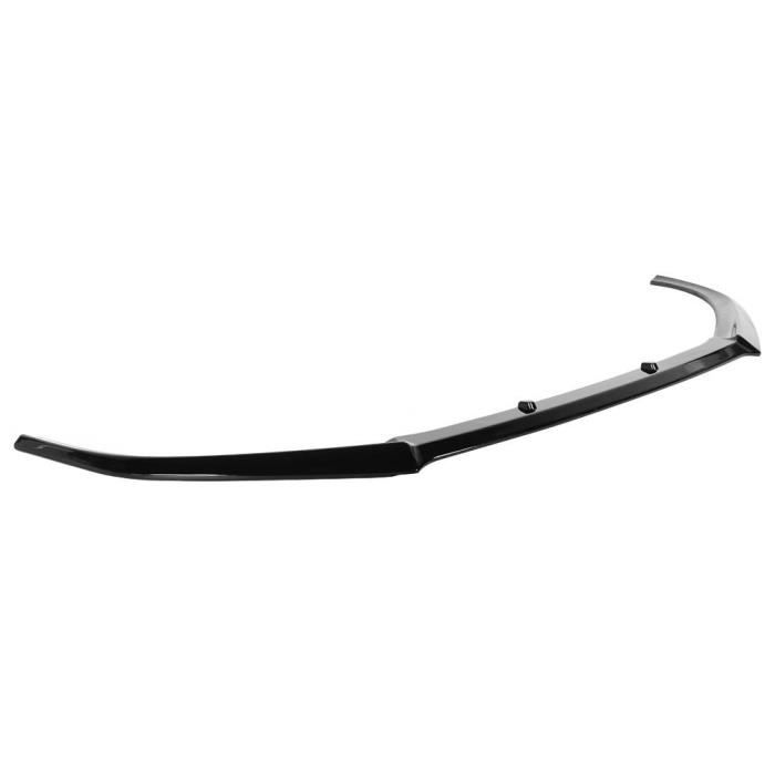 Spoiler Avant Pour Clio 3 (2005-2013) - Lèvre Pare-chocs ABS Noir - Kit Aérodynamique Style Sportif