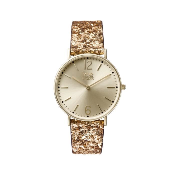 Montre Ice Watch ICE MADAME Gold Cuir Glitter MA.GD.36.G.15 TU