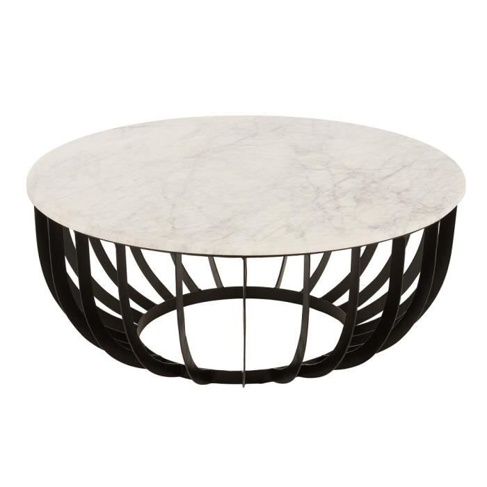 table de salon ronde mabe en marbre blanc blanc marbre inside75